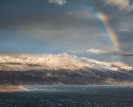palcic-photography.com_7984 Rainbow snow wind mountain sunset