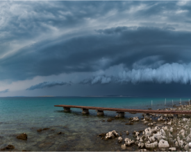 Shelf cloud, Proboj