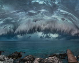Monster shelf cloud