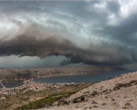 Shelf cloud, Pag town - Danijel Palčić - palcic-photography.com