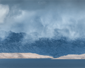 snow storm velebit colors winter