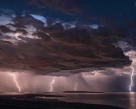 Lightning strike storm lightnin clouds